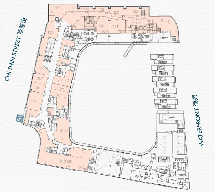 Savannah Place 1/F floor plan